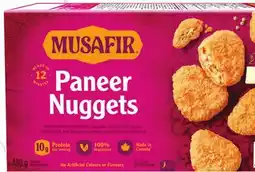 Metro MUSAFIR PANEER BURGERS OR NUGGETS offer