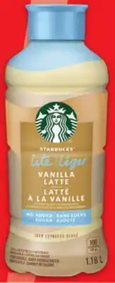 Metro STARBUCKS ICED COFFEE offer