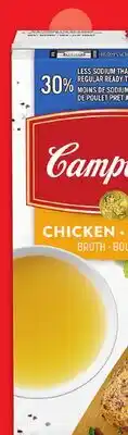 Metro CAMPBELL'S BROTH OR SOUPS offer