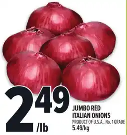 Metro JUMBO RED ITALIAN ONIONS offer
