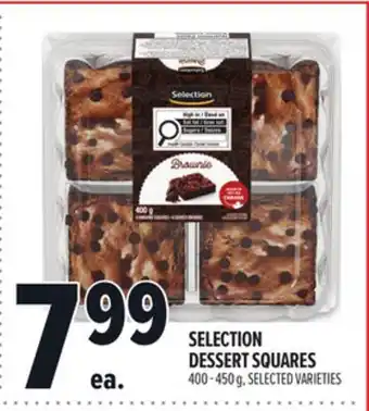 Metro SELECTION DESSERT SQUARES offer