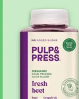Metro PULP & PRESS ORGANIC COLD-PRESSED JUICE BLEND offer