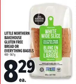 Metro LITTLE NORTHERN BAKEHOUSE GLUTEN FREE BREAD OR EVERYTHING BAGELS offer