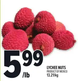 Metro LYCHEE NUTS offer