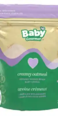 Metro BABY GOURMET ORGANIC BABY CEREAL offer