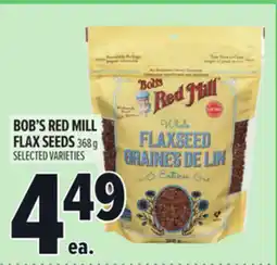 Metro BOB'S RED MILL FLAX SEEDS offer