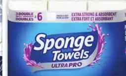 Metro SPONGE PAPER TOWELS OR SCOTTIES FACIAL TISSUES offer