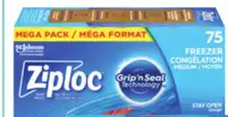 Metro ZIPLOC BAGS offer