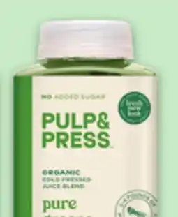 Metro PULP & PRESS ORGANIC COLD-PRESSED JUICE BLEND offer