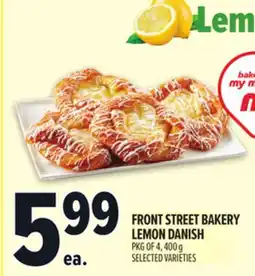 Metro FRONT STREET BAKERY LEMON DANISH offer
