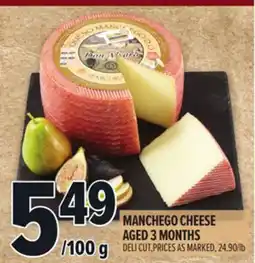 Metro MANCHEGO CHEESE AGED 3 MONTHS offer