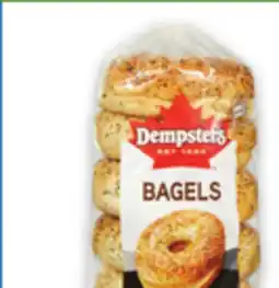 Metro DEMPSTERS WHITE, 100% WHOLE WHEAT BREADS OR BAGELS offer