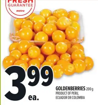 Metro GOLDENBERRIES offer