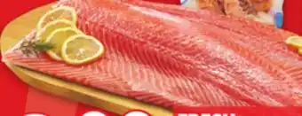 Metro FRESH COHO SALMON FILLETS offer