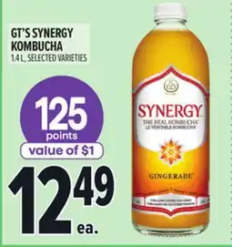 Metro GT'S SYNERGY KOMBUCHA offer
