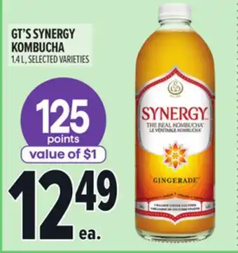 Metro GT'S SYNERGY KOMBUCHA offer