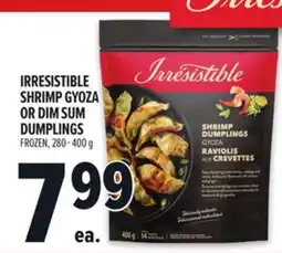 Metro IRRESISTIBLE SHRIMP GYOZA OR DIM SUM DUMPLINGS offer