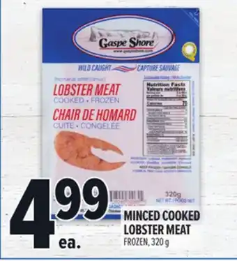 Metro MINCED COOKED LOBSTER MEAT offer