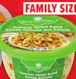 Metro SUMMER FRESH SALADS OR ORIGINAL HUMMUS offer