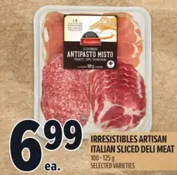 Metro IRRESISTIBLES ARTISAN ITALIAN SLICED DELI MEAT offer
