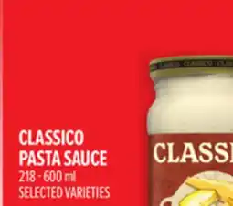 Metro CLASSICO PASTA SAUCE offer