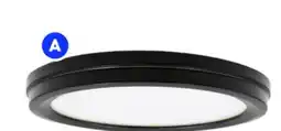 RONA Select flushmounts 2-pack, 14, 25-W, 1500 lumens, 3000 K offer