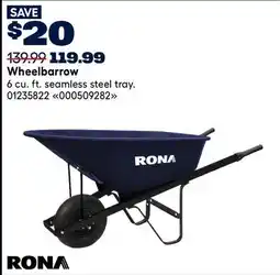 RONA Wheelbarrow offer