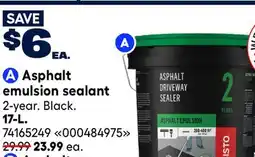 RONA Asphalt emulsion sealant 17-L offer