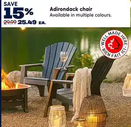 RONA Adirondack chair offer