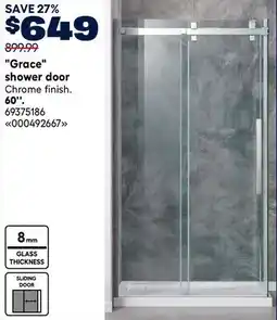 RONA OVE Decors Grace shower door offer