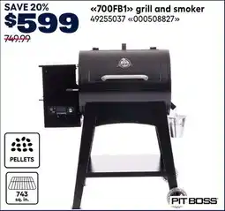 RONA Pitboss 700FB1 grill and smoker offer