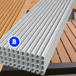 RONA Vinyl fence boards, 1 x 6 x 6', white offer