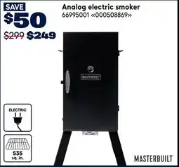 RONA Analog electric smoker offer