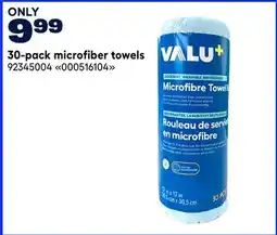 RONA 30-pack microfiber towels offer