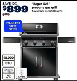 RONA Rogue 525 propane gas grill offer