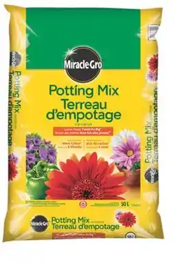 RONA MIRACLE GRO Potting Soils offer