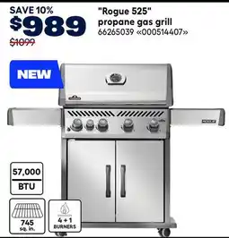 RONA Napoleon Rogue 525 propane gas grill offer