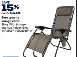 RONA Zero gravity lounge chair offer