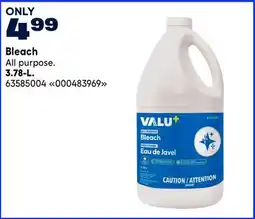 RONA VALU+ Bleach, 3.78-L offer