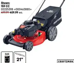 RONA Craftsman gas lawn mowers offer