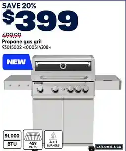 RONA LAFLAMME & Co Propane gas grill offer