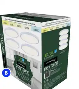 RONA Select flushmounts, 4-pack, 11, 2700- 5000 K, 1000 lumens offer
