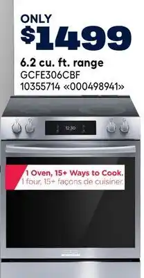 RONA FRIGIDAIRE GALLERY 6.2 cu. ft. range offer