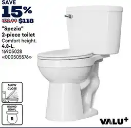RONA VALU+ Spezia 2-piece toilet offer