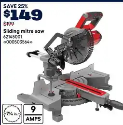 RONA Craftsman Sliding mitre saw offer