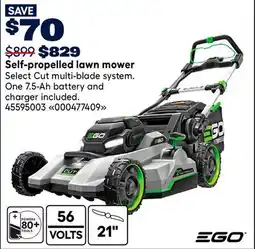 RONA EGO Self-propelled lawn mower offer