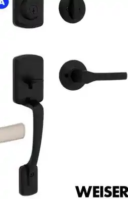 RONA WEISER Henley door levers and handlesets offer