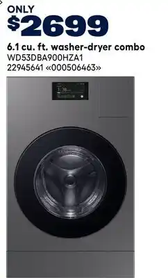 RONA Samsung 6.1 cu. ft. washer-dryer combo offer
