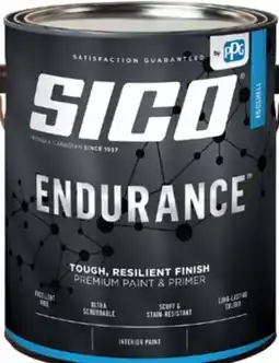 RONA All sizes of SICO Endurance interior paint, 3.78-L offer