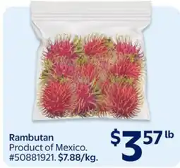 Walmart Rambutan offer